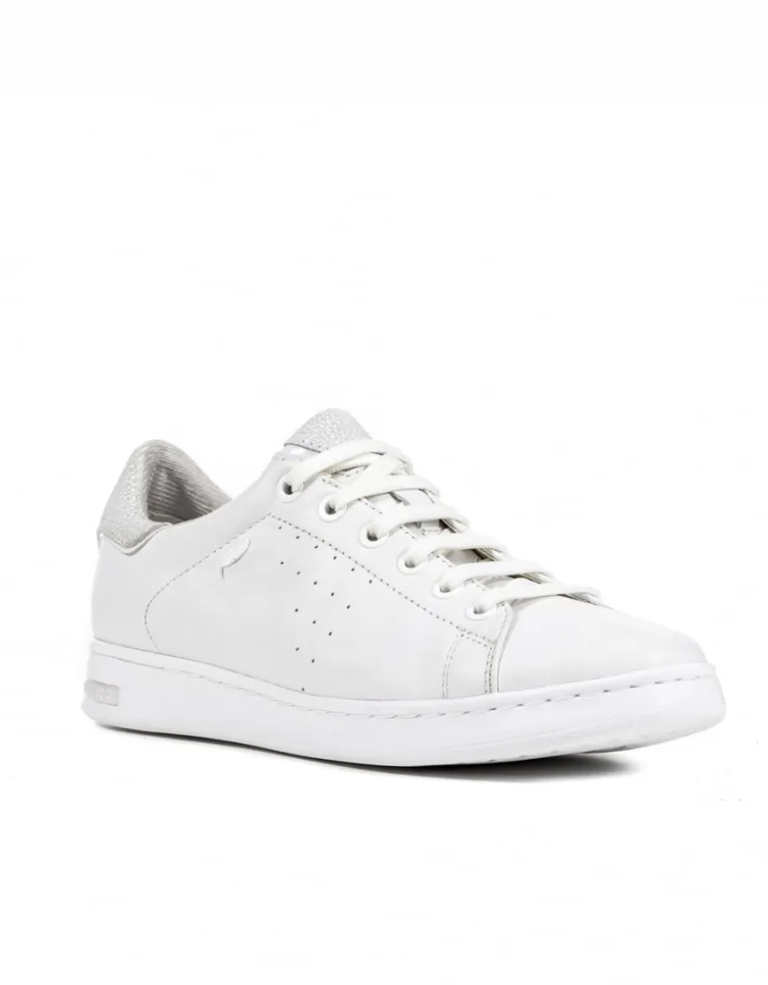 Baskets basses cuir blanc GEOX