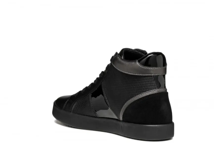 Baskets montantes noir GEOX