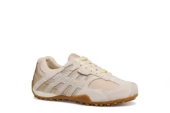 Basket vintage cuir beige GEOX