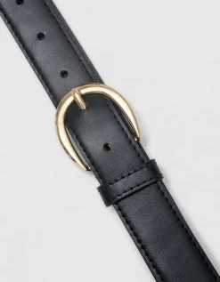 Ceinture cuir noir