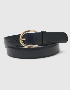 Ceinture cuir noir