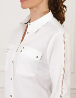 Chemisier coton blanc
