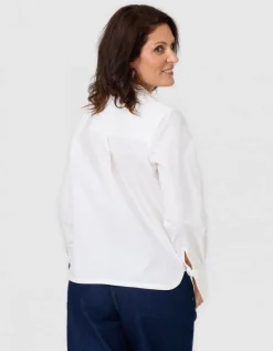 Chemisier coton écru