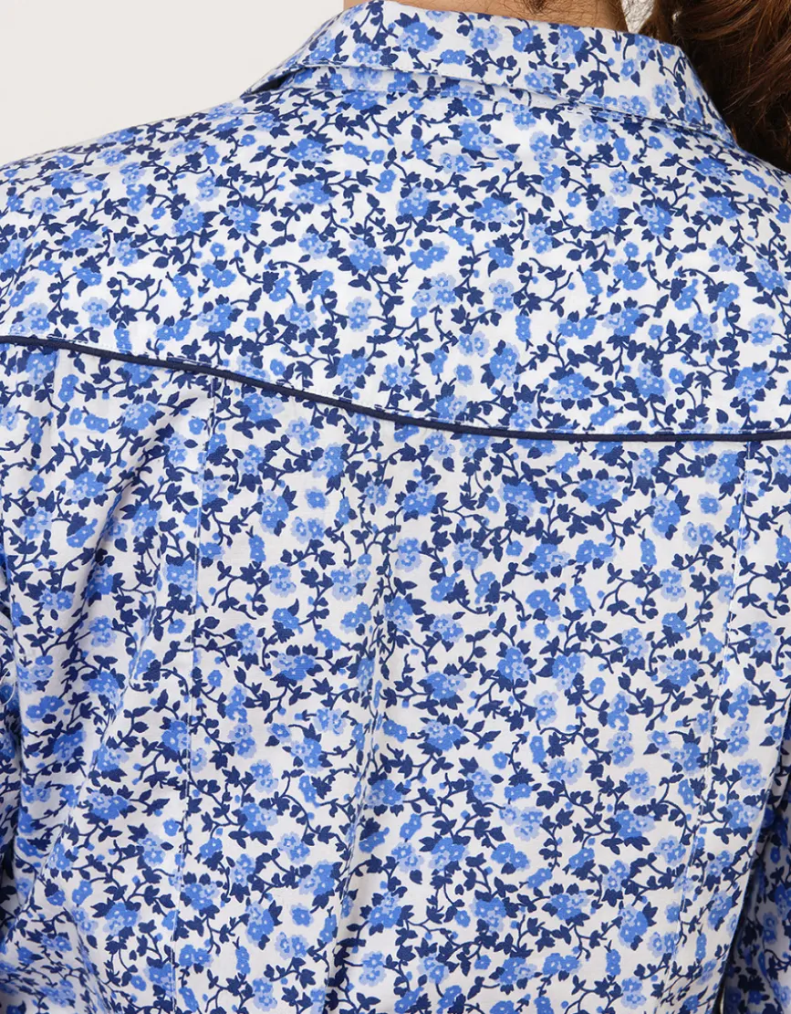 Chemisier coton motif