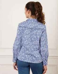 Chemisier coton motif