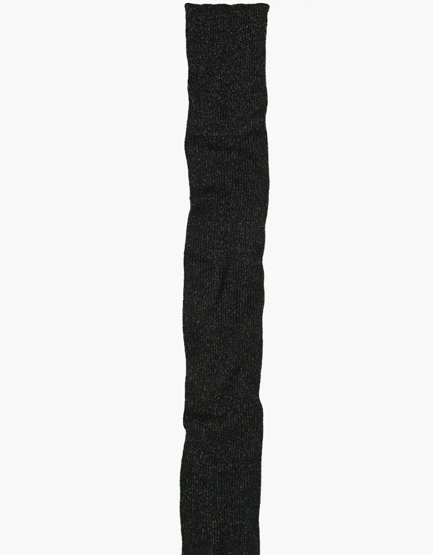 Echarpe noire irisée