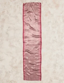 Foulard satin rose