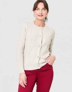 Gilet duveteux beige