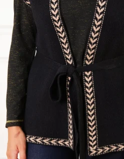 Gilet long noir