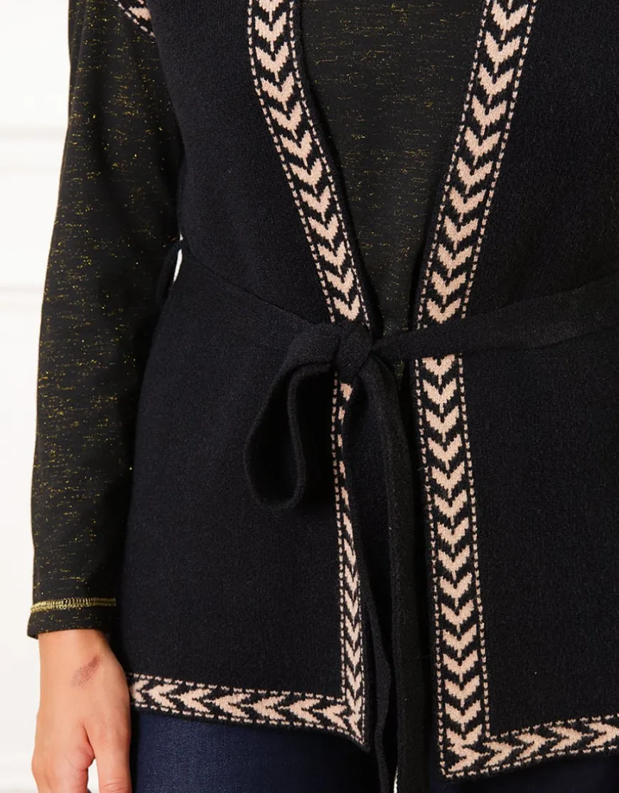 Gilet long noir