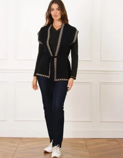 Gilet long noir