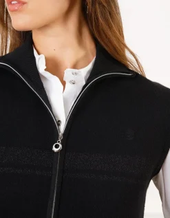 Gilet sans manches noir