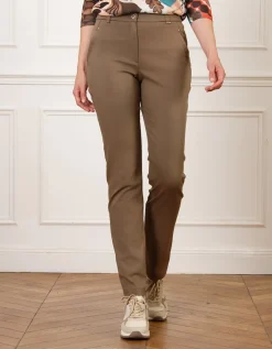 Jean chic regular taupe