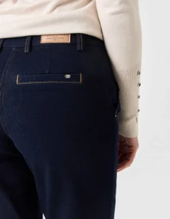Jean droit coton brut