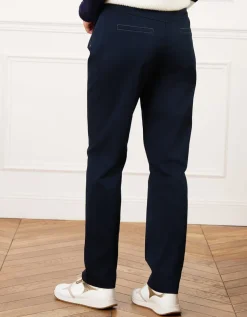 Jean regular coton bleu