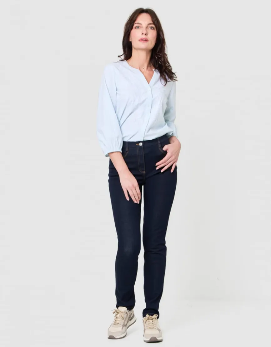 Jean regular coton brut