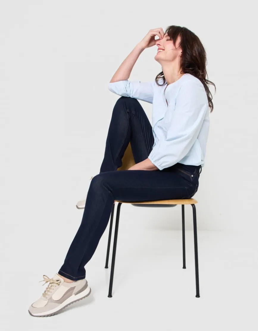 Jean regular coton brut