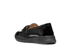 Mocassin souple cuir noir GEOX