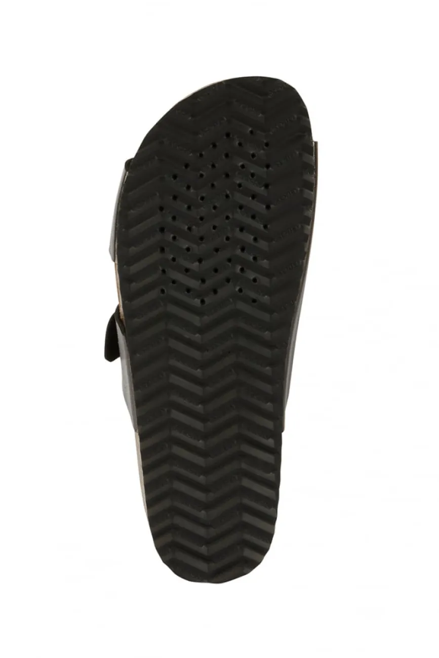 Mules cuir argenté GEOX
