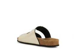 Mules cuir doré GEOX