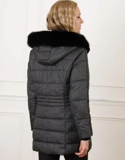 Parka brillante motif