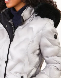 Parka courte grise