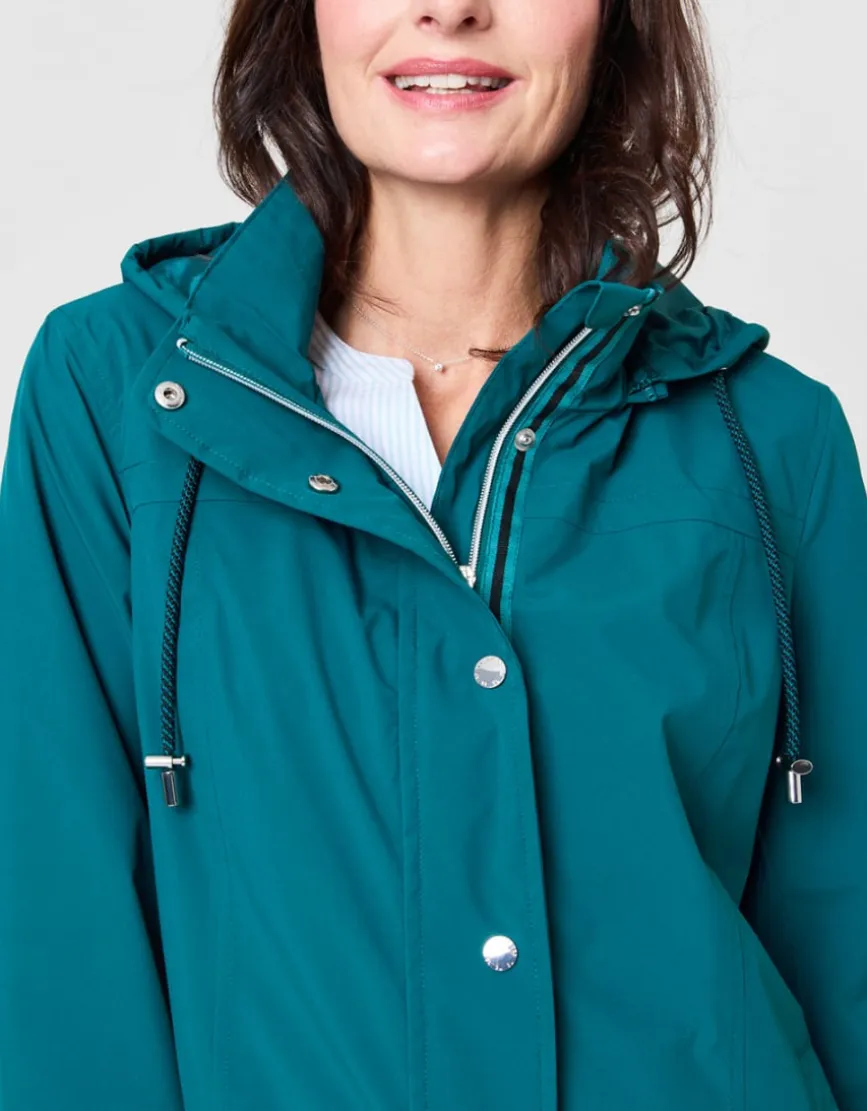 Parka légère émeraude
