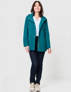 Parka légère émeraude