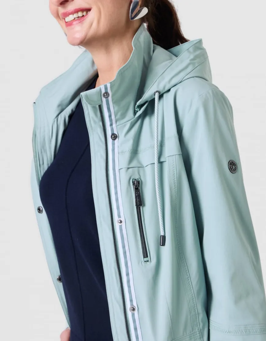 Parka légère vert amande