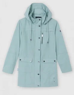 Parka légère vert amande