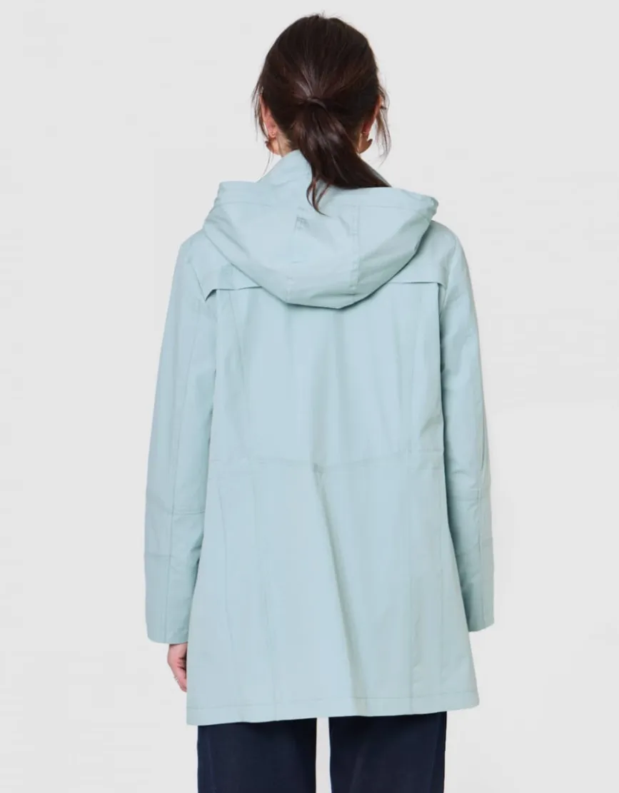 Parka légère vert amande