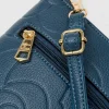 Pochette bandoulière bleu
