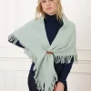 Poncho vert clair