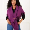 Poncho violet