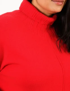 Pull chaud col roulé