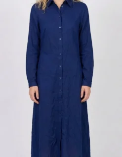 Robe chemisier longue