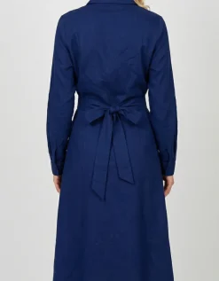 Robe chemisier longue