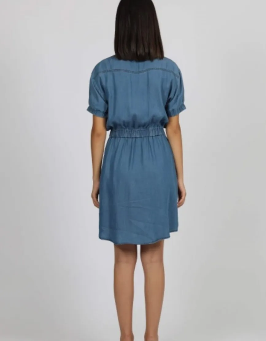Robe chemisier lyocell