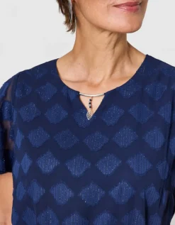 Robe chic motif marine