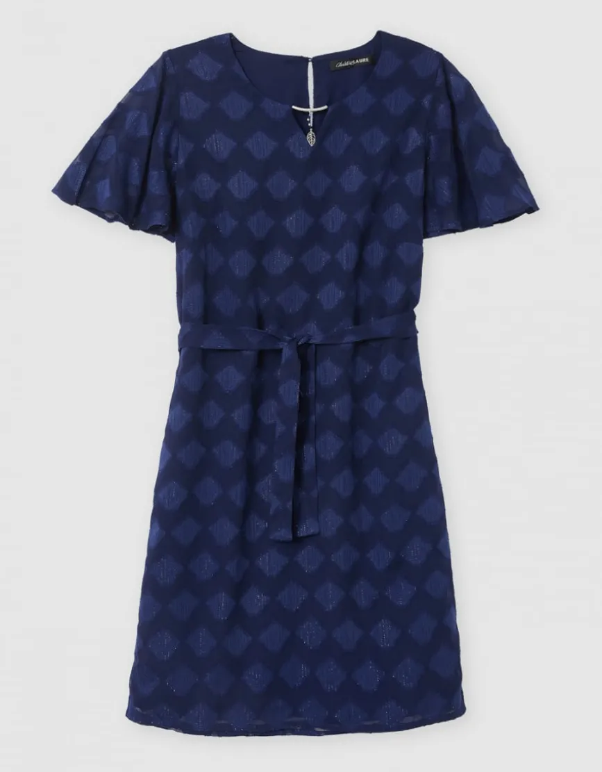 Robe chic motif marine