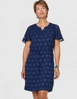 Robe chic motif marine