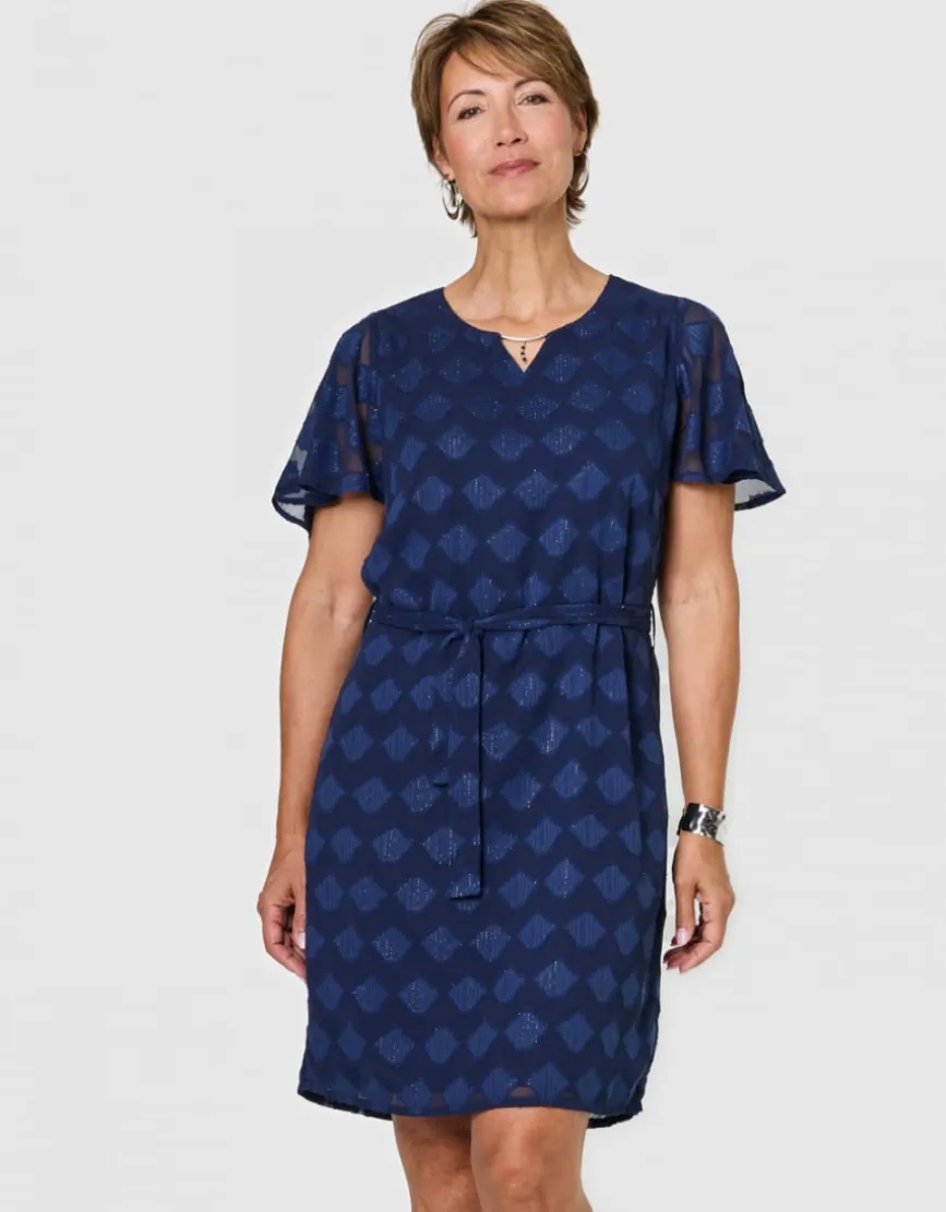 Robe chic motif marine