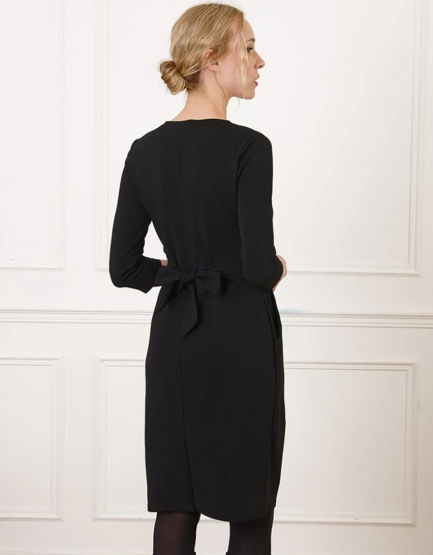 Robe chic noir bijou