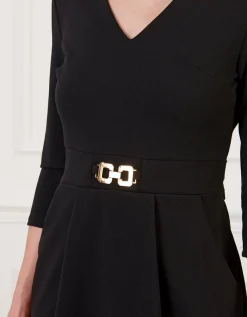 Robe chic noir bijou