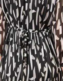 Robe motif graphique