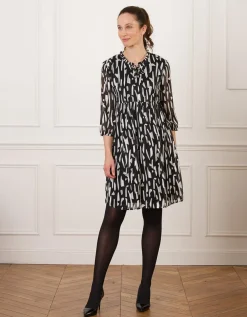 Robe motif graphique