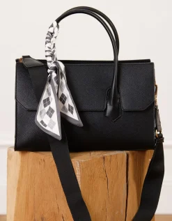 Sac chic rectangle noir