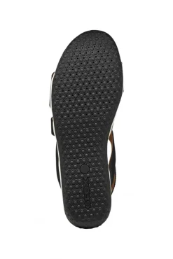 Sandales plates noir GEOX
