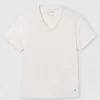 T-shirt coton modal écru