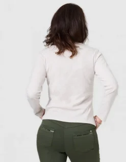 T-shirt imprimé beige